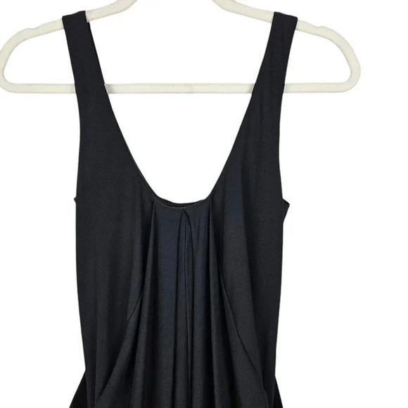 K Studio Little Black Sleeveless Dress Flounce Skirt Layered Look LBD Size Small - Picture 7 of 8